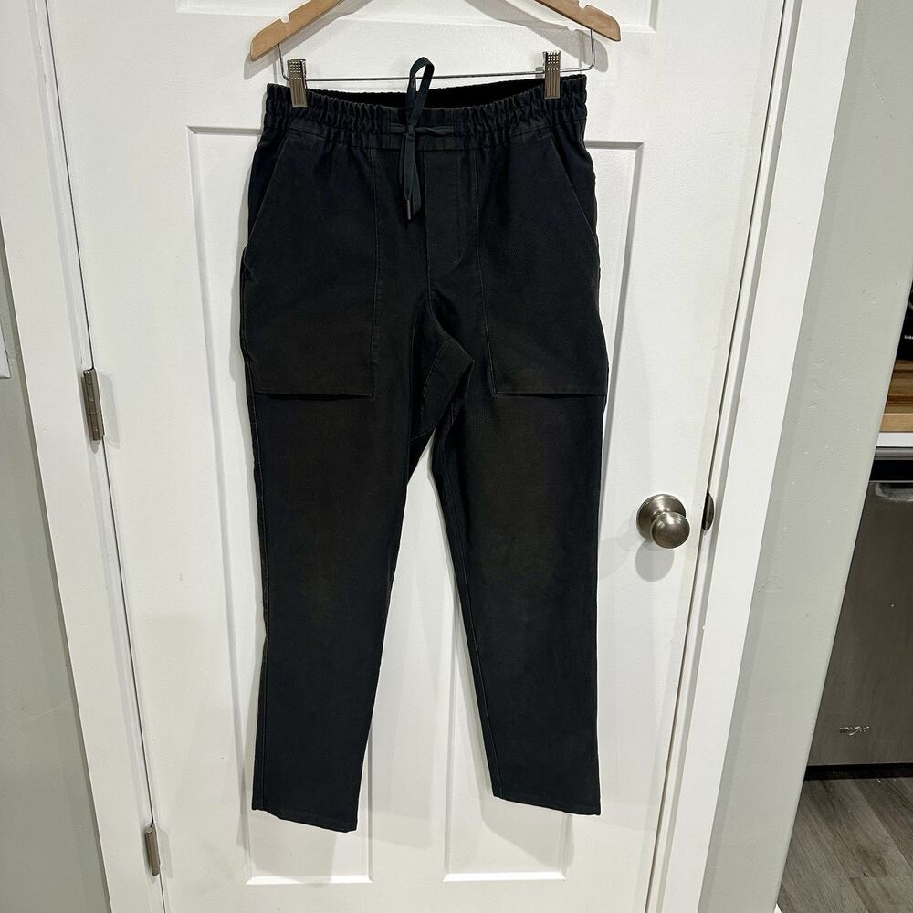 Lululemon Bowline Utilitech Pants Mens Sz S Heathered Black Gym Athleisure Comfy